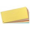 herlitz intercalaires, pour format A4, en carton manille, Rouge